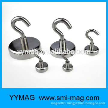 Strong NdFeB magnet hooks